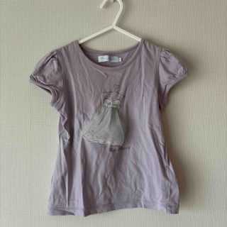 Tartine et Chocolat プリントTシャツ　ドレス柄
