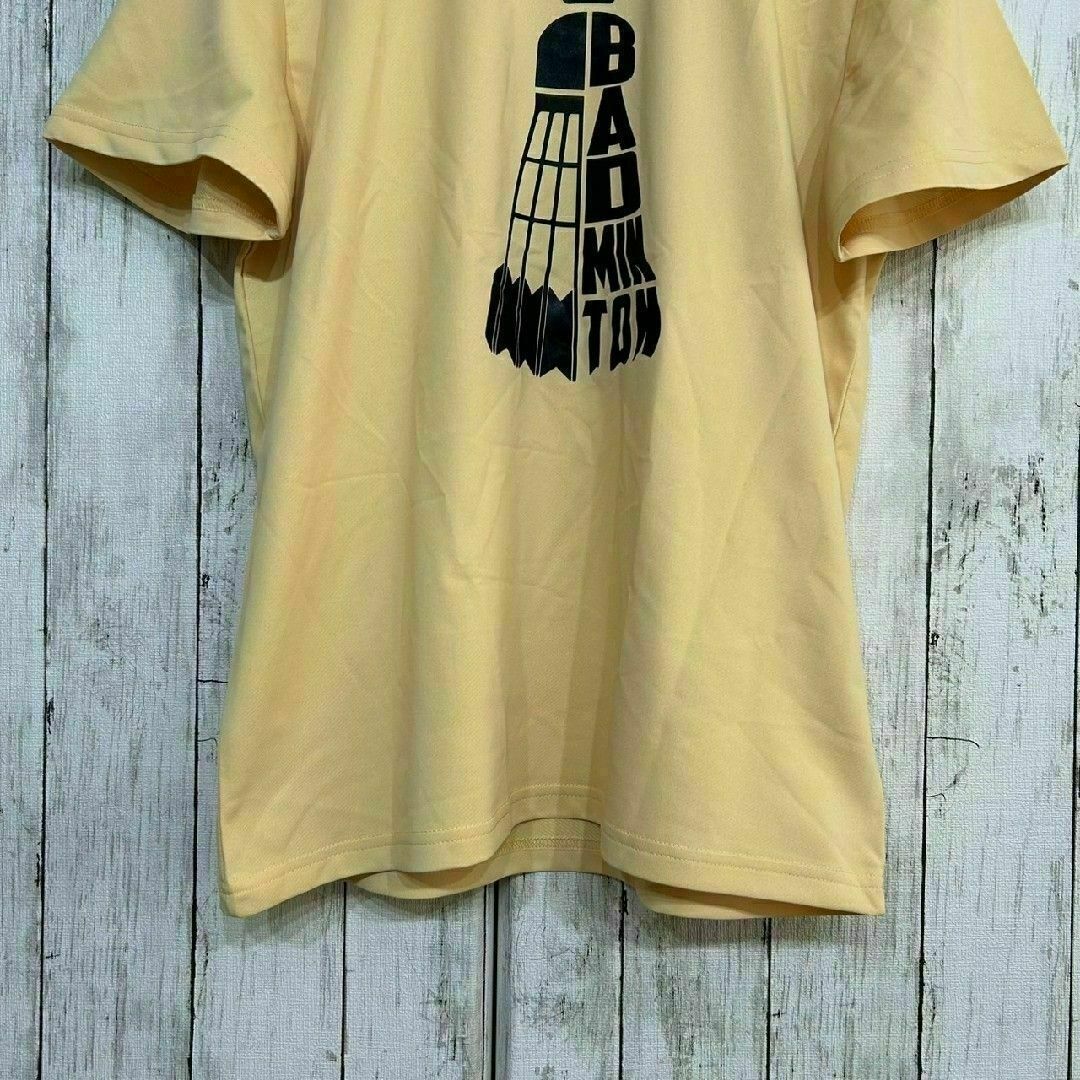 新品未使用 バドミントン メンズ tシャツ 半袖 おしゃれ シャトル L 23 スポーツ/アウトドアのスポーツ/アウトドア その他(バドミントン)の商品写真