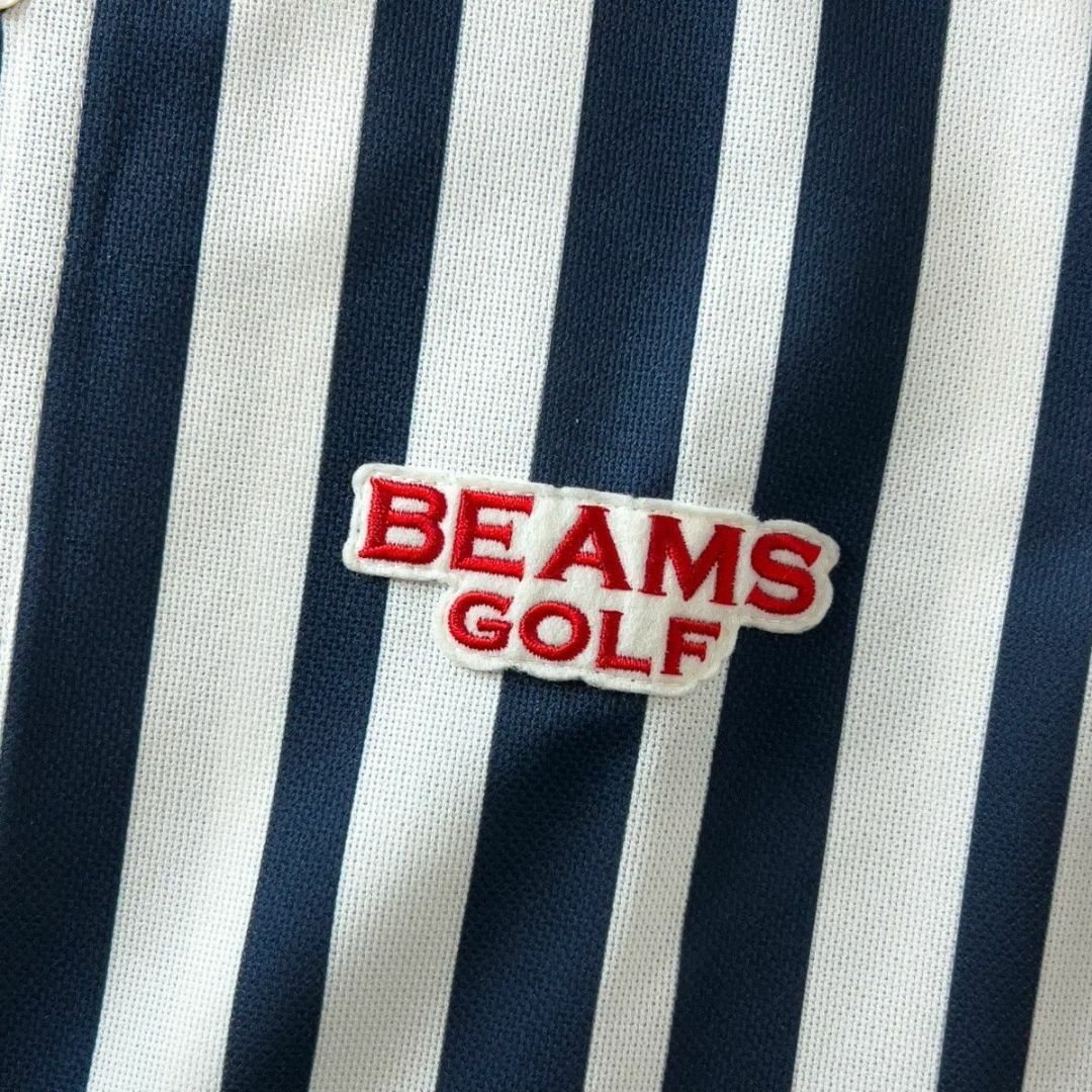 BEAMSGOLF(ビームスゴルフ)の美品 ビームス ゴルフ 半袖 ポロシャツ メンズ L 日本製 ゴルフ スポーツ/アウトドアのゴルフ(ウエア)の商品写真