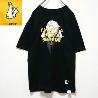 希少 人気コラボ FR2 ワンピース サンジ ビッグロゴ 入手困難 Tシャツ