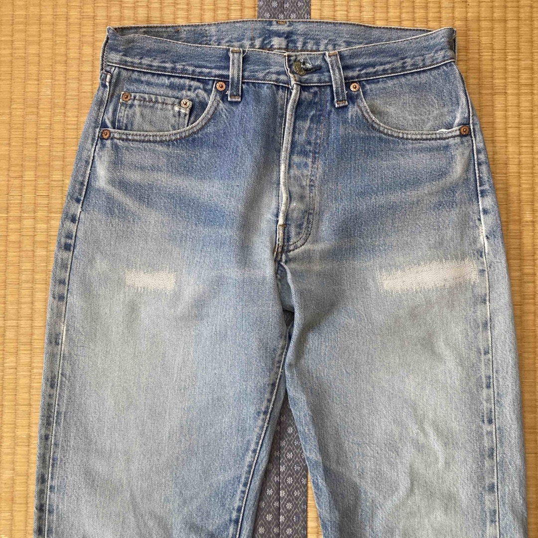 Levi's(リーバイス)の80s リーバイス 501 USA製 ハチマル前期 ビンテージ 66 後期 赤耳 メンズのパンツ(デニム/ジーンズ)の商品写真
