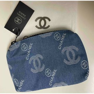 シャネル(CHANEL)のCHANEL デニムポーチ　ノベルティ(ポーチ)