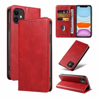 【色:レッド_サイズ:iPhone 11 用】QUEASON【iPhone 11