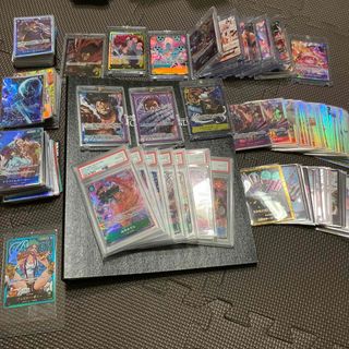 ワンピースカード　大量　引退　psa10など　パラレル　ルフィ　金ドンなど