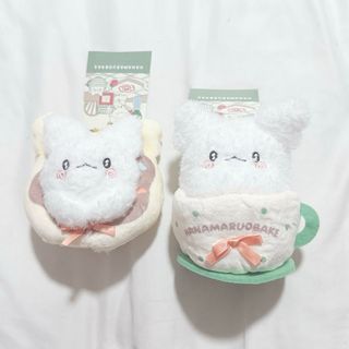 サンリオ(サンリオ)のはなまるおばけ マスコットホルダー ドーナツ カップ いつも一緒なの！ 全2種(キャラクターグッズ)