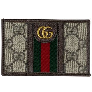 グッチ(GUCCI)のグッチ オフィディアGG カードケース レディース 【中古】(パスケース/IDカードホルダー)