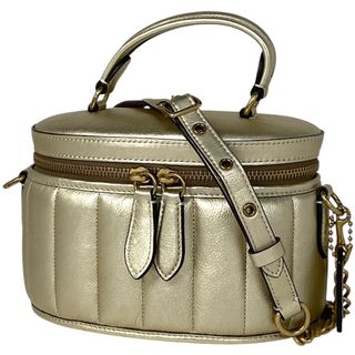 コーチ(COACH)のコーチ トレイル バッグ ウィズ キルティング レディース 【中古】(ハンドバッグ)