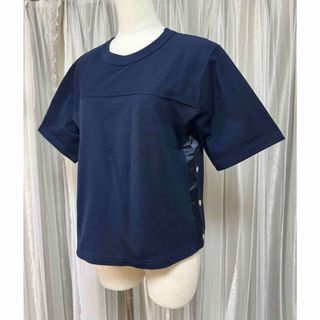 FOSI. フォーシ 日本製 サイドボタン Tシャツ 38(Tシャツ(半袖/袖なし))