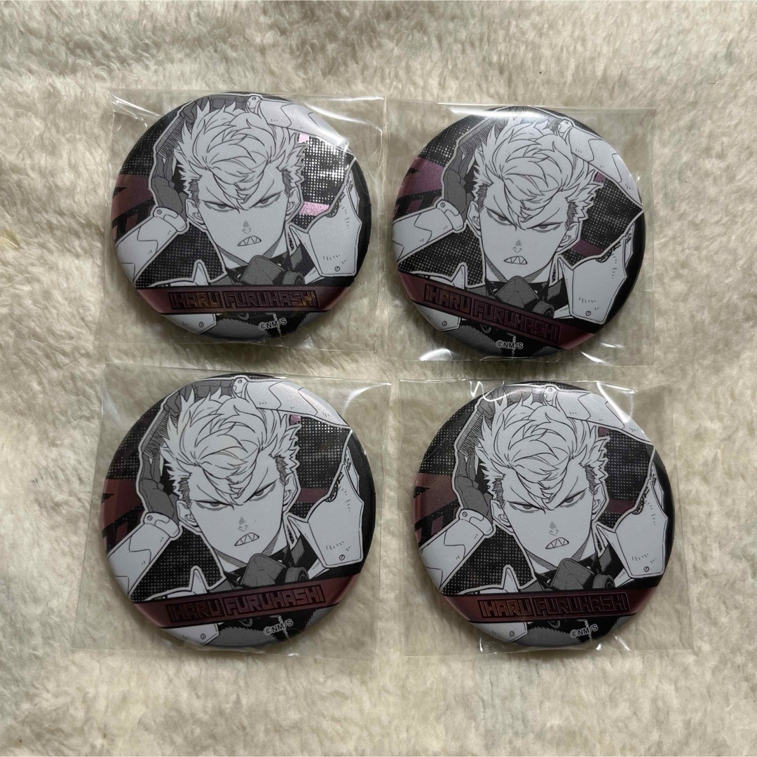 怪獣8号 古橋伊春 デコレクション缶バッジセット エンタメ/ホビーのアニメグッズ(バッジ/ピンバッジ)の商品写真