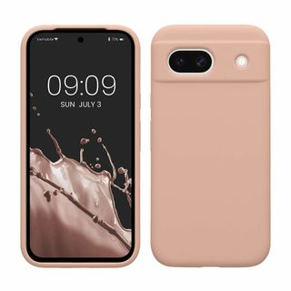 【サイズ:Pixel8a_色:アンティークピンクマット】kwmobile スマホ(その他)