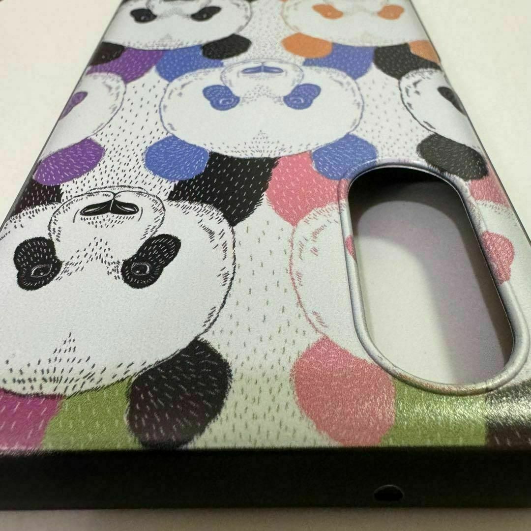 arrows We2 カバー カラフル パンダ スマホ/家電/カメラのスマホアクセサリー(Androidケース)の商品写真