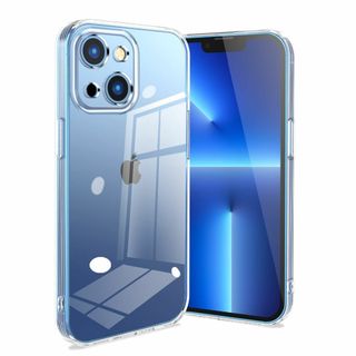 【色:クリア_サイズ:iPhone 13Mini】【ストラップ 付き】 iPho(その他)