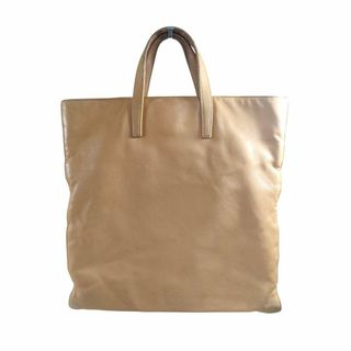 あ　B LOEWE　ロエベ　トートバッグ　イエロー　ナッパレザー