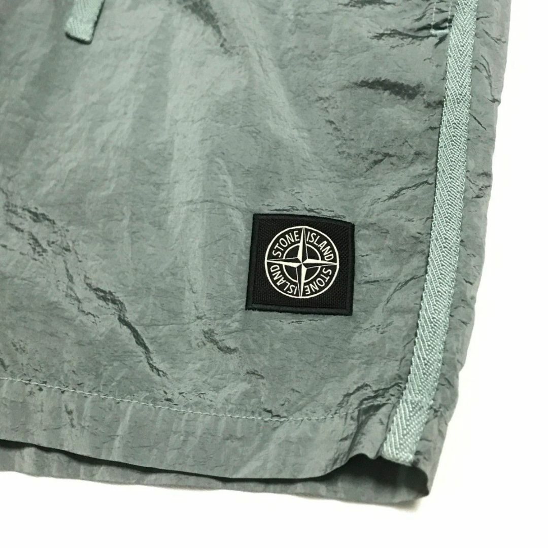 STONE ISLAND(ストーンアイランド)のSTONE ISLAND SWIM SHORTS　グレー　L　新品　ショーツ メンズのパンツ(ショートパンツ)の商品写真