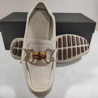 グッチ(GUCCI)のB グッチ　GUCCI　ローファー　サイズ35 　22cm　バンブー(ローファー/革靴)