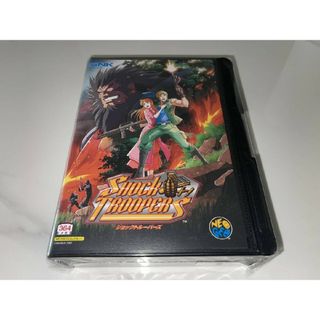 ネオジオ(NEOGEO)の27日まで限定)ネオジオ ROM ショックトルーパーズ 希少(家庭用ゲームソフト)