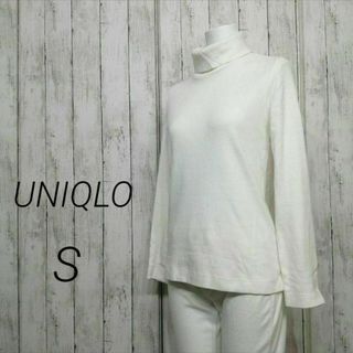 ユニクロ(UNIQLO)のUNIQLO レディース ヒートテック フリース タートルネック T 長袖 39(その他)
