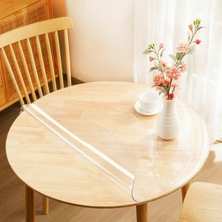 【商品ディスプレイ高さ:1.5ミリメートル_サイズ:円形80cm】円形 テーブル(その他)