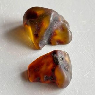 1.4g 琥珀 原石 ダークカラー ミニサイズ(その他)