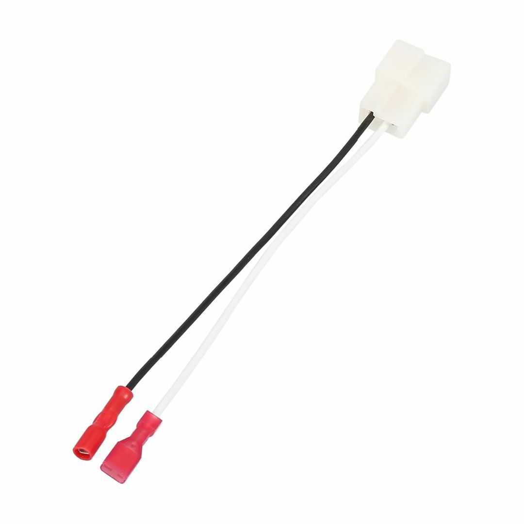 amon(エーモン)の2本 T型 スピーカー変換ハーネス トヨタ ダイハツ スズキ 日産 マツダ他 a 自動車/バイクの自動車(カーオーディオ)の商品写真