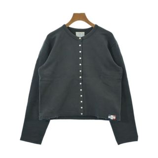 アニエスベー(agnes b.)のAgnes b. アニエスベー カーディガン L グレー 【古着】【中古】【送料無料】(カーディガン)