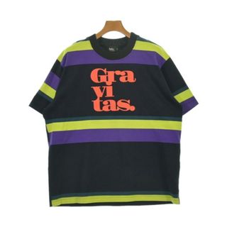 カラー(kolor)のkolor カラー Tシャツ・カットソー L 紺 【古着】【中古】【送料無料】(Tシャツ/カットソー(半袖/袖なし))