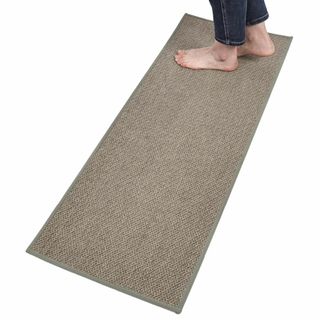 【在庫セール】キッチンマット 洗える 台所マット 吸水 やさしい肌触わり おしゃ