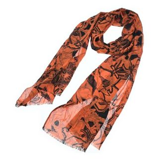 ディオールオム(DIOR HOMME)のDior Homme ディオールオム ストール  オレンジ 【古着】【中古】【送料無料】(ストール)