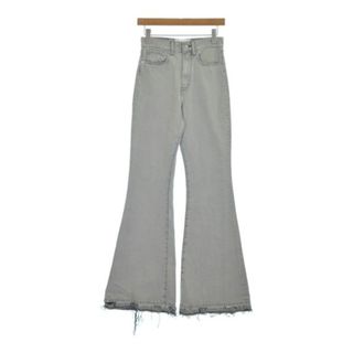 ジュンヤワタナベ(JUNYA WATANABE)のJUNYA WATANABE ジュンヤワタナベ デニムパンツ XS グレー 【古着】【中古】【送料無料】(デニム/ジーンズ)