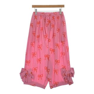 コムデギャルソンガール(COMME des GARCONS GIRL)のCOMME des GARCONS GIRL パンツ（その他） XS ピンク 【古着】【中古】【送料無料】(その他)