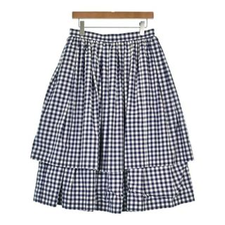 コムデギャルソンガール(COMME des GARCONS GIRL)のCOMME des GARCONS GIRL ロング・マキシ丈スカート M 紺 【古着】【中古】【送料無料】(ロングスカート)