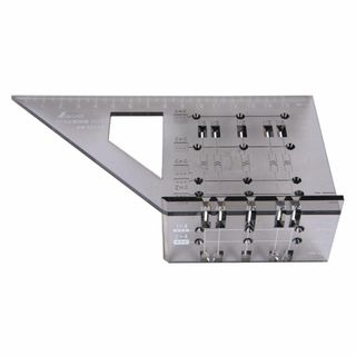 【特価セール】シンワ測定(Shinwa Sokutei) 2×4 止型定規 クリ(その他)
