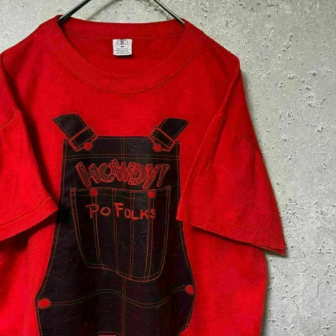 70's HOWDY PO FOLKS Tシャツ 半袖 USA ビンテージ M レディースのトップス(Tシャツ(半袖/袖なし))の商品写真