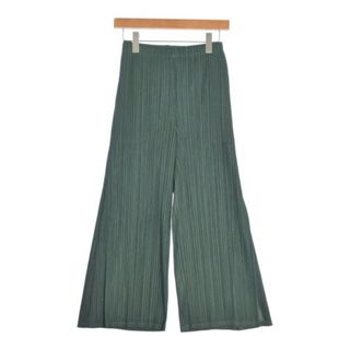 PLEATS PLEASE プリーツプリーズ パンツ（その他） L 緑 【古着】【中古】【送料無料】(その他)