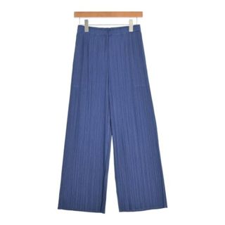 PLEATS PLEASE プリーツプリーズ パンツ（その他） M 青 【古着】【中古】【送料無料】(その他)