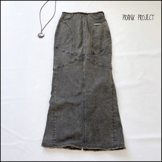 【美品】PRANKPROJECT 履けばスタイルUP！大人可愛いオシャレスカート(ロングスカート)