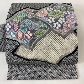 名古屋帯 逸品 正絹 【中古】(帯)