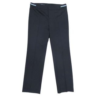 グッチ(GUCCI)の新品同様 フリーダ期 2006年製 GUCCI グッチ スラックス ノータック トラウザー パンツ ウールギャバジン 42 黒 ブラック レディース 古着 中古 USED(その他)