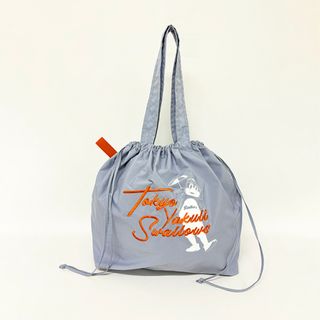 つば九郎　巾着トートバッグ　ライトブルー　東京ヤクルトスワローズ(記念品/関連グッズ)