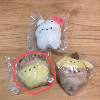 スタジオ ハヌル × サンリオ ふわふわ ぬいぐるみ ポムポムプリン(キャラクターグッズ)
