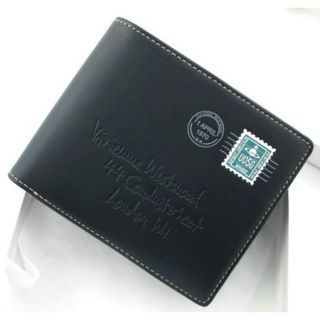 ★数量限定★新品★箱付 ヴィヴィアンウエストウッド 二つ折り財布 ネイビー★