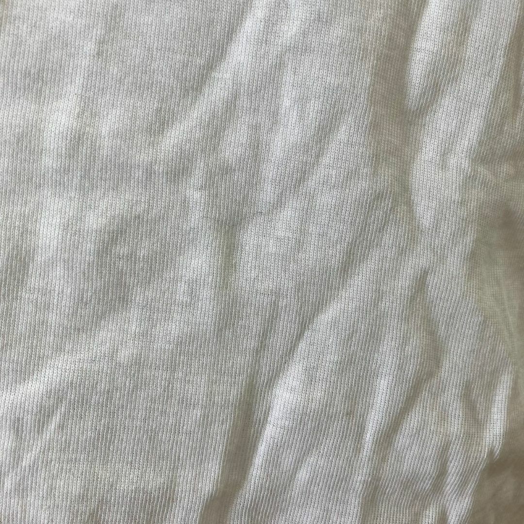 ✨カットソー♡五分袖カットソー♡コットン♡横スリット有♡日本製♡白(M~L) レディースのトップス(カットソー(長袖/七分))の商品写真