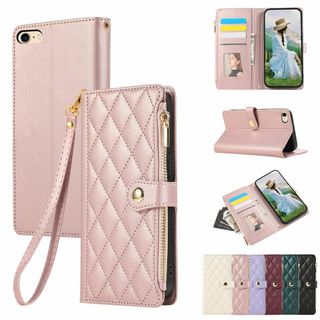 Rosbtib iPhone se ケース 手帳型 第2/3世代 財布型 カバー(その他)