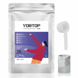 【人気商品】YOBTOP 石膏 エコキャスティング樹脂 1000g 粉：水混合比