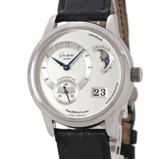 グラスヒュッテオリジナル(Glashutte Original)のグラスヒュッテ オリジナル パノマティック ルナ 90-02-02-02-04 ビッグデイト ムーンフェイズ 自動巻き メンズ 腕時計(腕時計(アナログ))