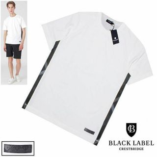 新品 LL ブラックレーベル クレストブリッジ サイドCBチェック 半袖Tシャツ