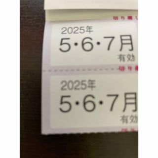 株主優待券　テアトル  2枚(その他)