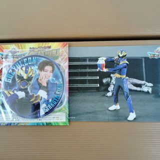 百夜陸王 ゴジュウレオン 缶バッジ  ビジュアルカード ゴジュウジャー(特撮)