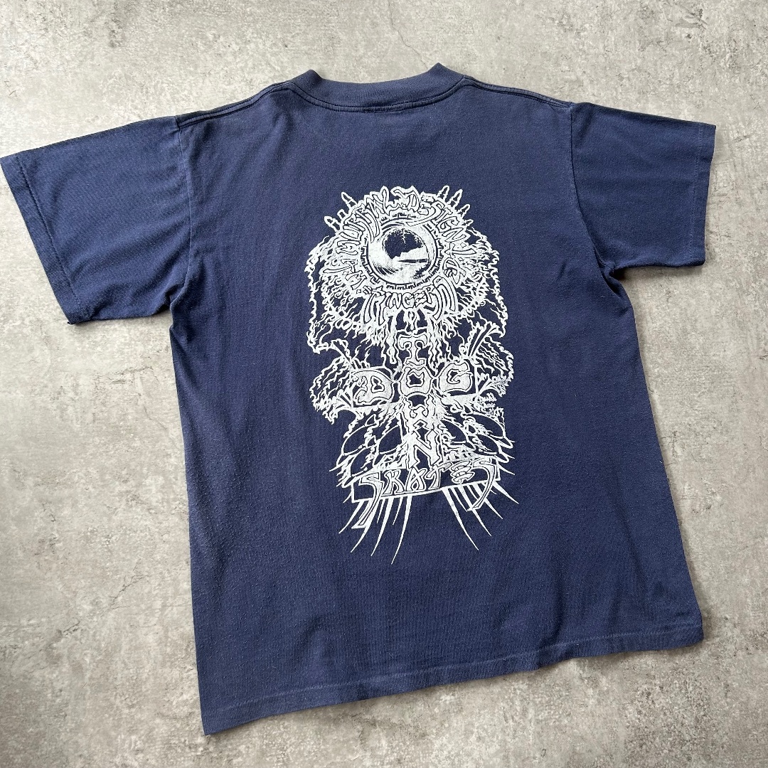 DOG TOWN(ドッグタウン)の90s dogtown ドッグタウン tシャツ USA製 ネイビー アーロン柄 メンズのトップス(Tシャツ/カットソー(半袖/袖なし))の商品写真