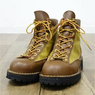 ダナー DANNER LIGHT アメリカ製 US8 GTX レザー ブーツ 革靴 made in USA ライト 靴 シューズ アウトドア(登山用品)